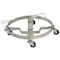 Vestil Silver Drum Dolly Round With Handle 1000 lb Hard Rubber Casters DRUM-DRH-HR - alternate 3
